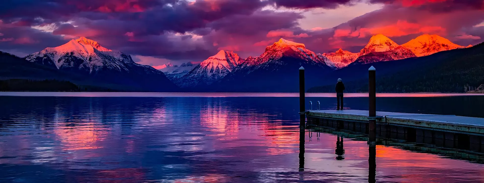 Lake Mcdonald Glacier National Park Montana